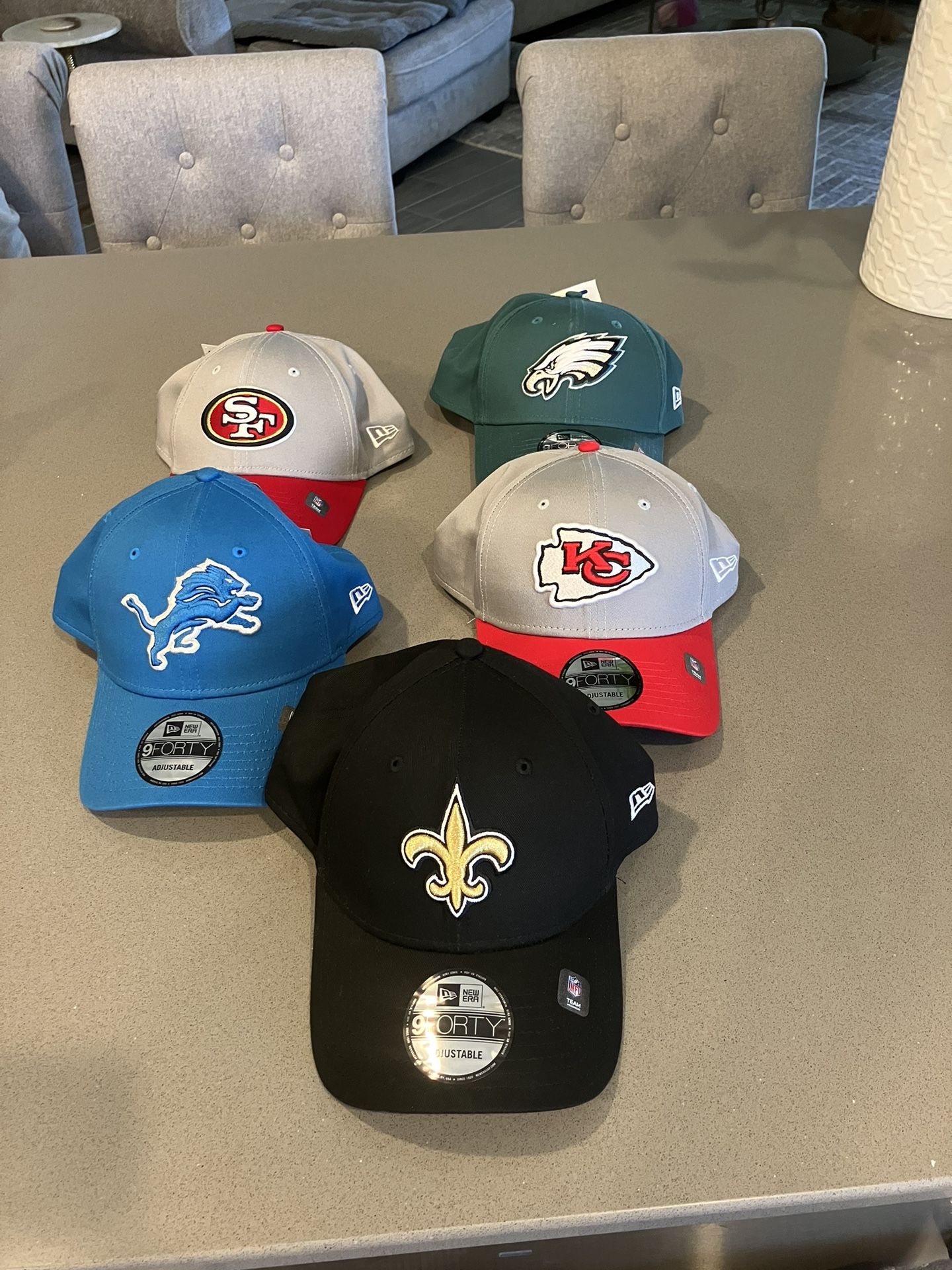 NFL Team Caps New Era 9Forty Adjustable SnapBack for Sale in West Sayville, NY OfferUp