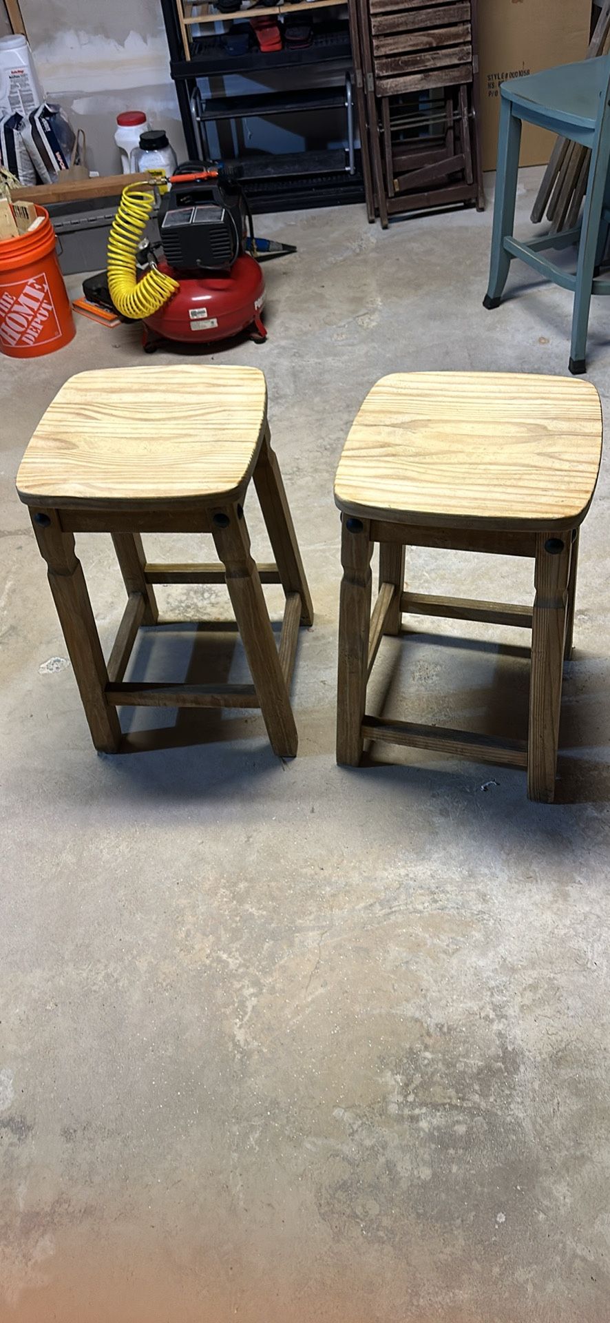 Wood Stools