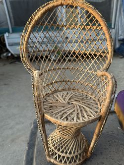 Mini Rattan Chair