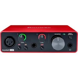 Focusrite Scarlett Solo USB Audio Interface Gen 3
Like New