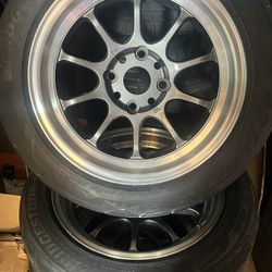 15” Rays Gram lights 4x114.3 AE86 Te72 Toyota 240sx