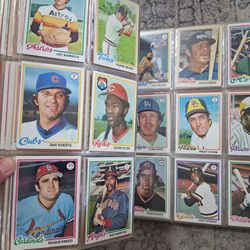 1978 Topps Vintage Baseball 80% Complete Set MINT Cards