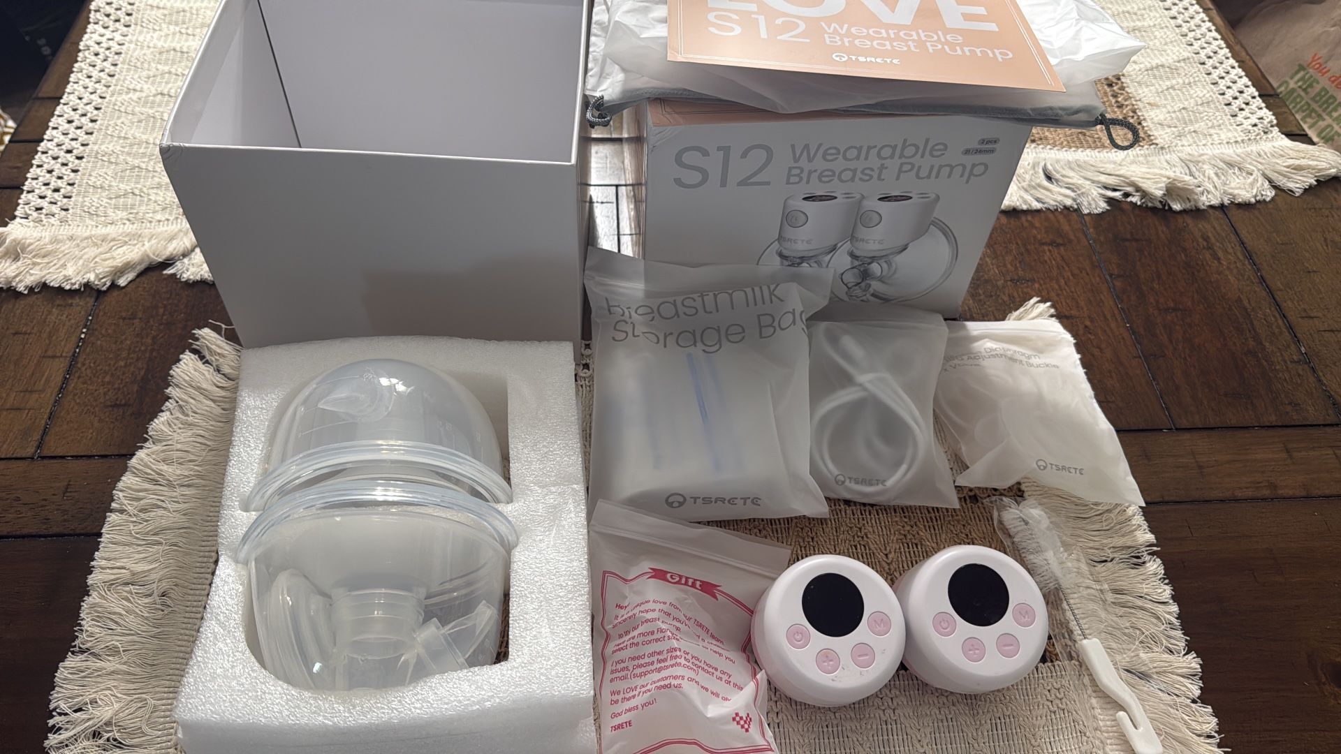 TSRETE S12 Wearable Electric Breast Pump