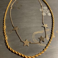 Gold-tone Fashion Chains