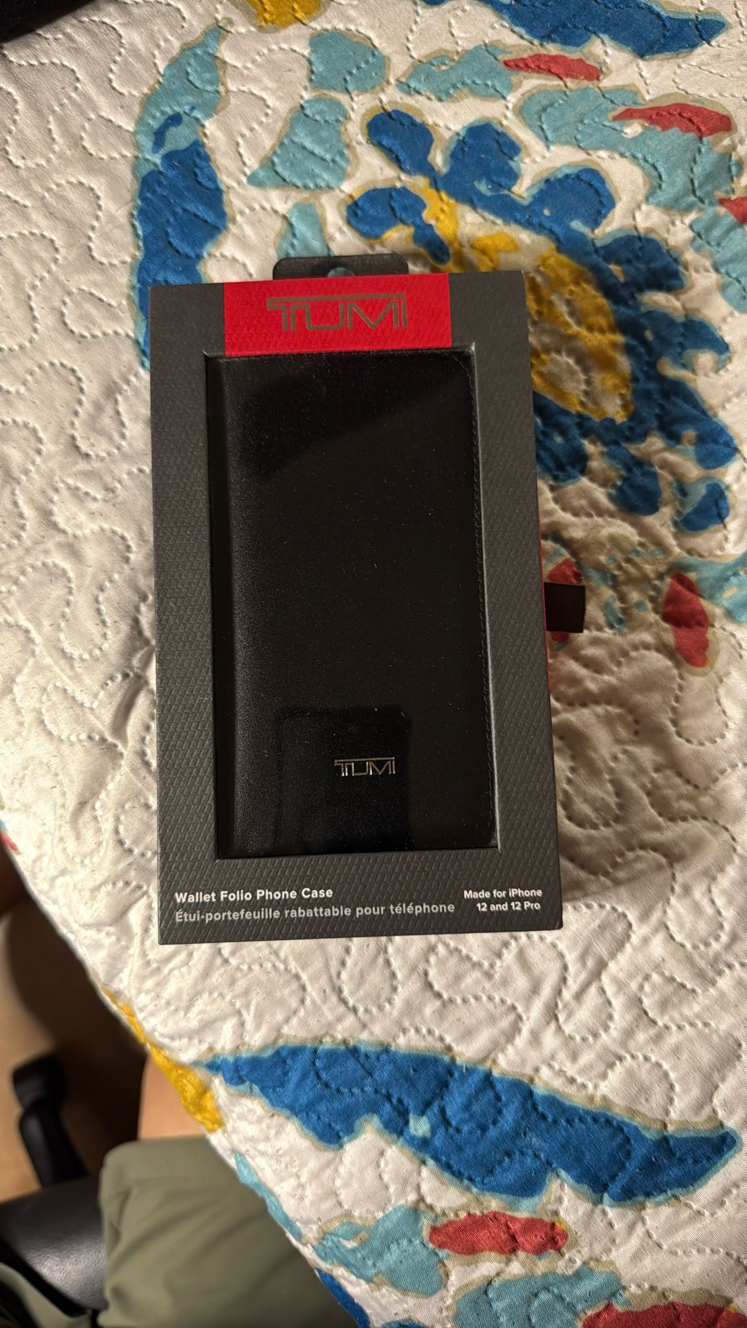 TUMI Wallet Folio Phone Case (iPhone 12/12 Pro