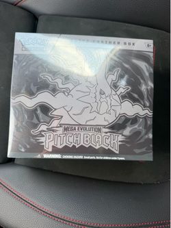 Pokemon TCG: Mega Evolution pitch black elite trainer box