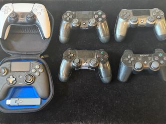 Sony Broken Controller Lot (For Parts Or Not Working!) PS3 PS4 PS5(POST NINTENDO ERA)