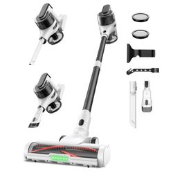 NEW - Cordless Vacuum Cleaner - Powerful Suction Self-Standing Stick Vacuum