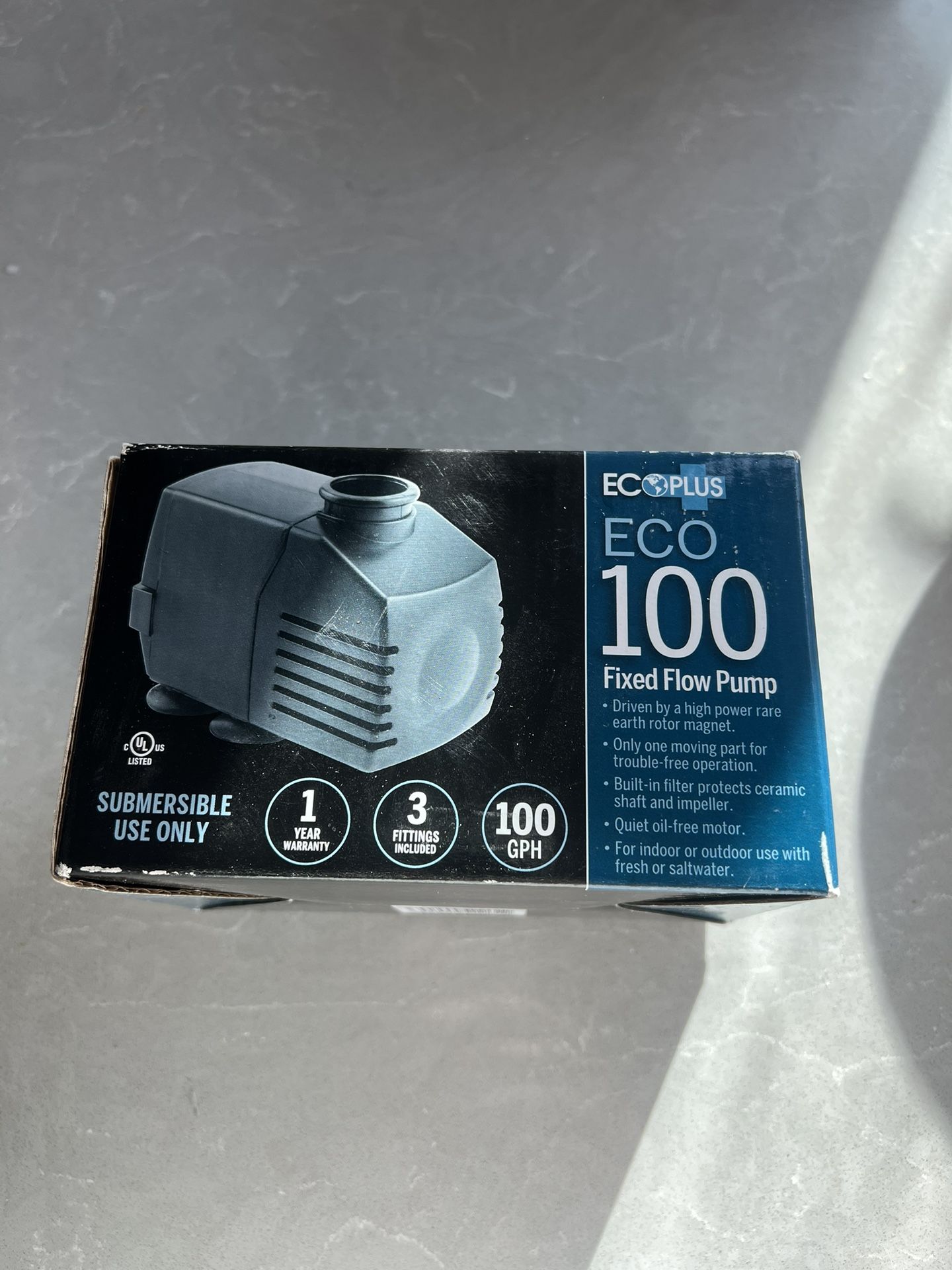 ECOPLUS 100 FIXED FLOW PUMP