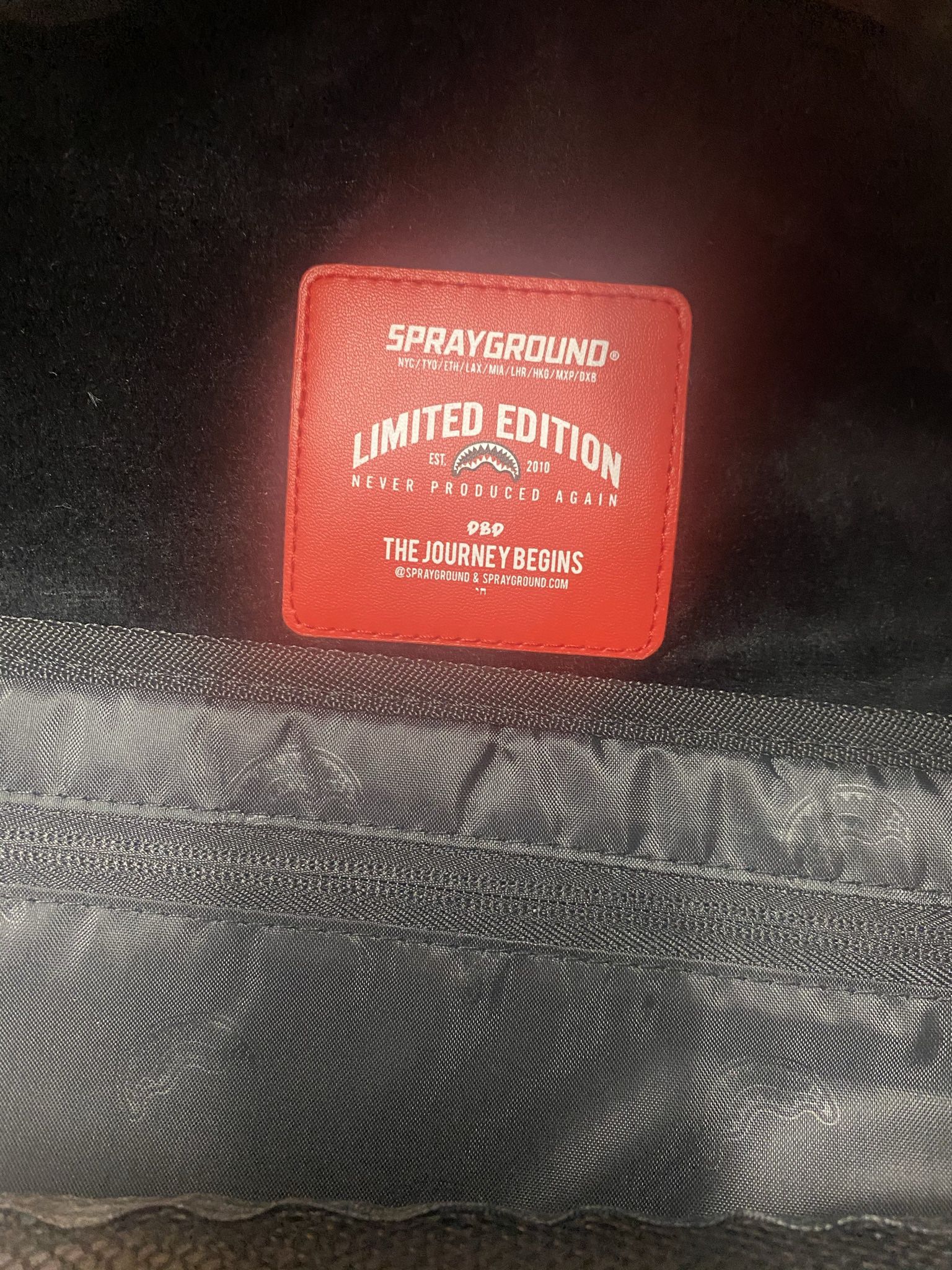 Sprayground Limited Edition Backpack Sold Out Online for Sale in Dallas, TX  - OfferUp
