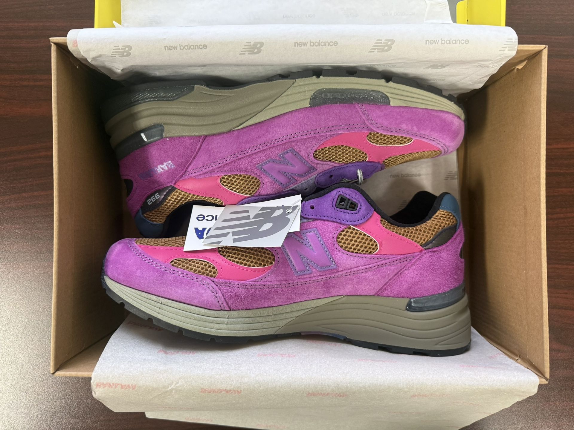 Baklava x New Balance 992 “Digitalis Purpurea”