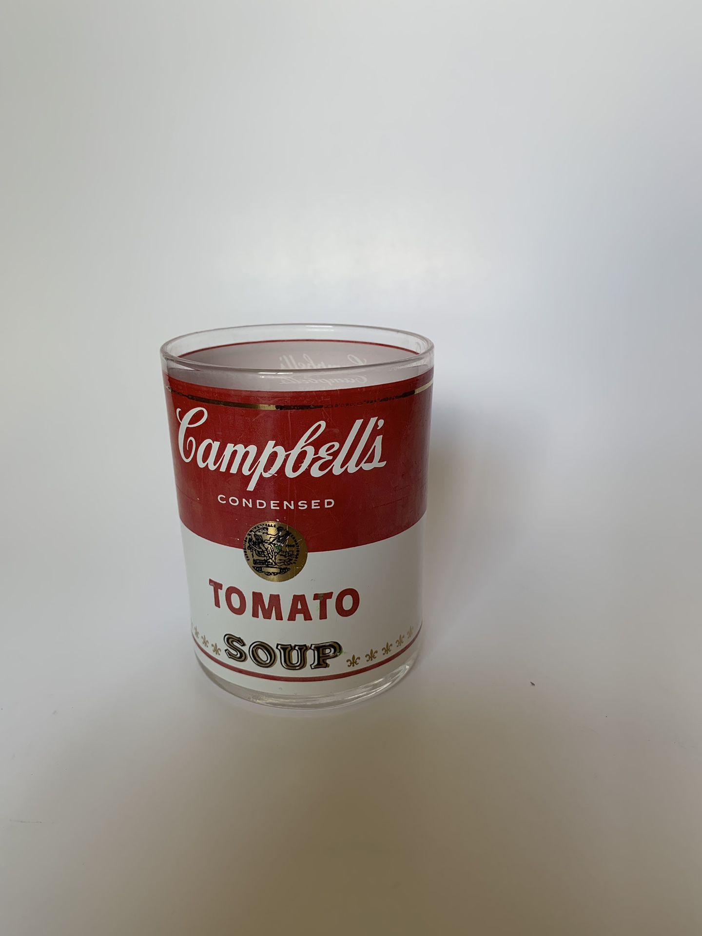Campbell’s Soup Glass Cup OPEN TO OFFERS!!!