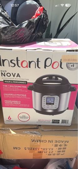 Instant Pot Duo Nova 6-Quart Pressure Cooker