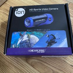 Ion  Wi-Fi  Action Camera New Never Used Out Of The Box