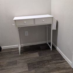 White Personal Desk