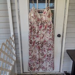Floral romper dress size 2X