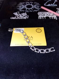 💥 GORGEOUS 925 BRACELET OF CHAIN LINKS MADE FROM PAVED GRA CERTIFIED MOISSANITE!💥