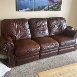 Leather Couch 