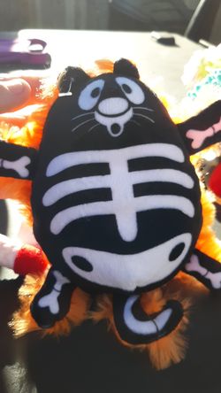 Pet toy with squeaker in it