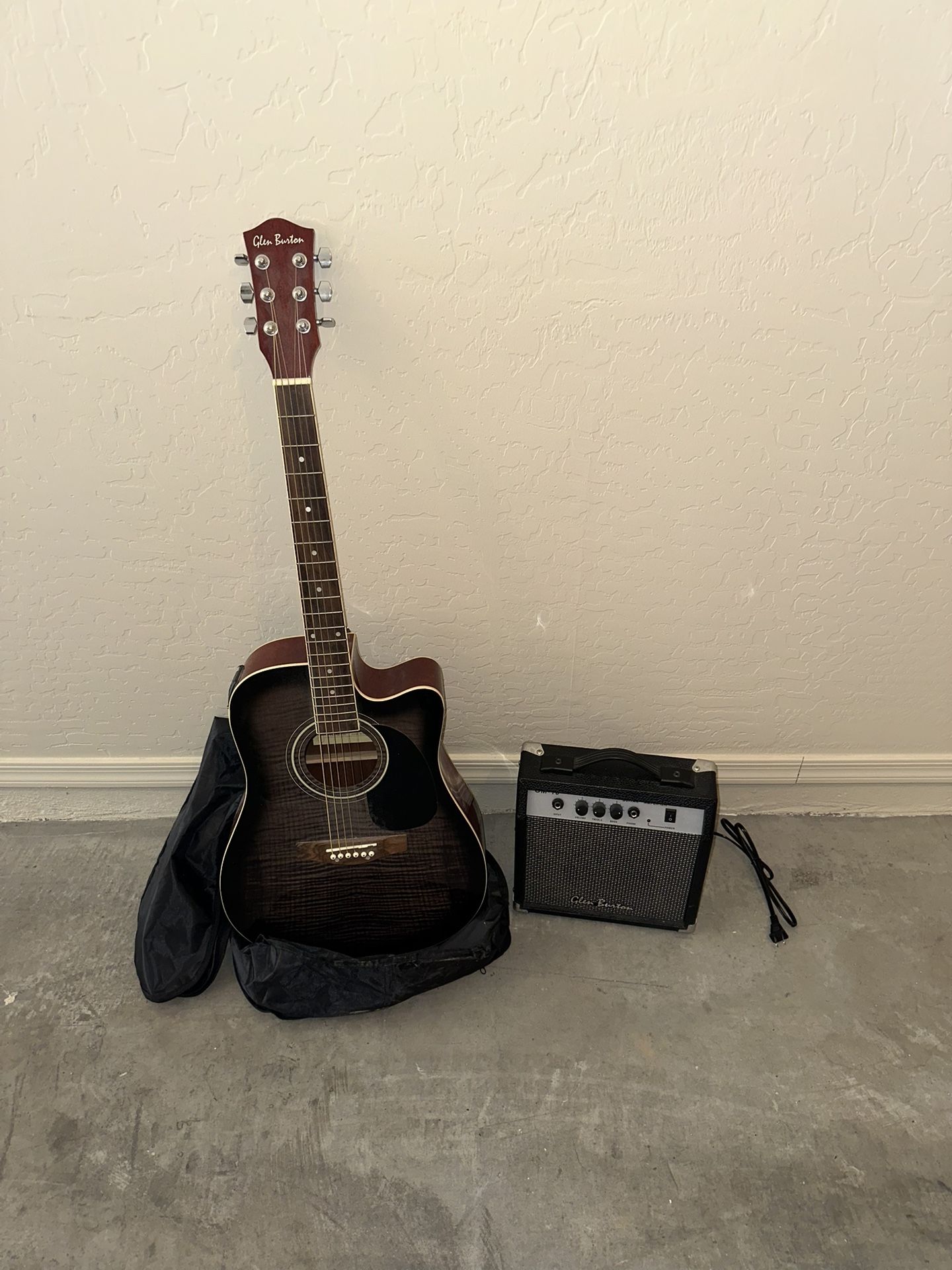 Glen Burton Guitar And Amp