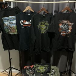 Harley Davidson T-shirts & Hoodies Misc Each garment Price $25 and Up 