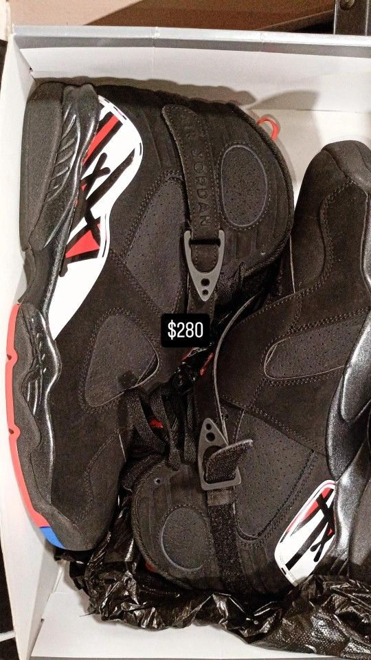 Black Retro Air Jordan 8 