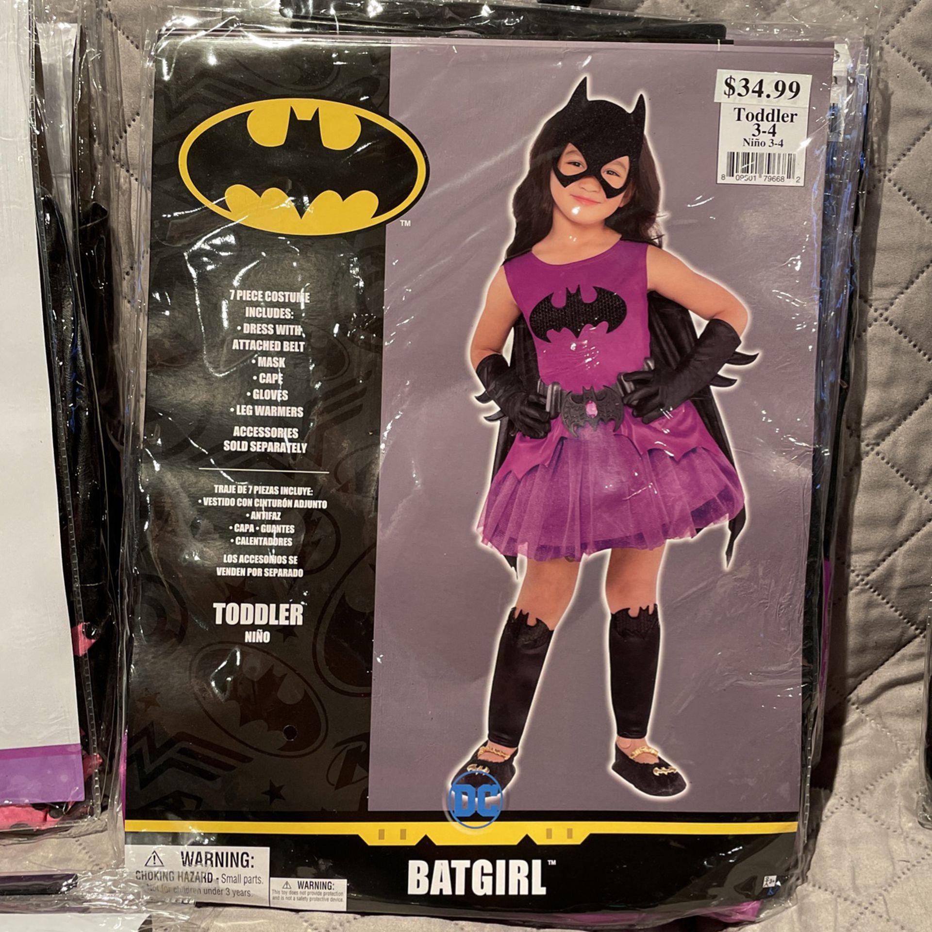 Toddler “Bat girl” Halloween costume