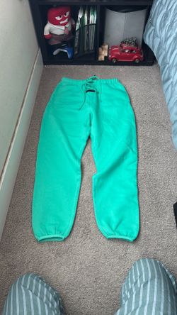 Essentials teal pants size s