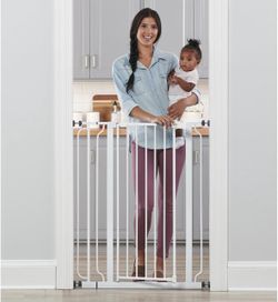 Regalo Easy Step 36" Extra Tall Walk Thru Baby Gate