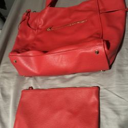 Red Hand Bag