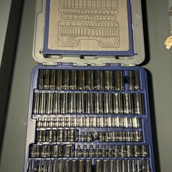 Blue Point BLPGSSC155 155-Piece Combination Drive Socket Set  