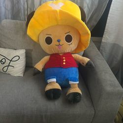 Jumbo Chopper Dressed As luffy Plush 