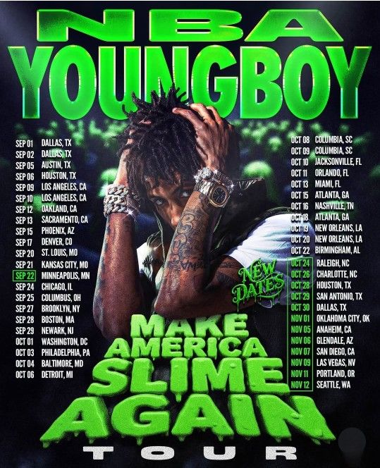 NBA YoungBoy- MASA Tour