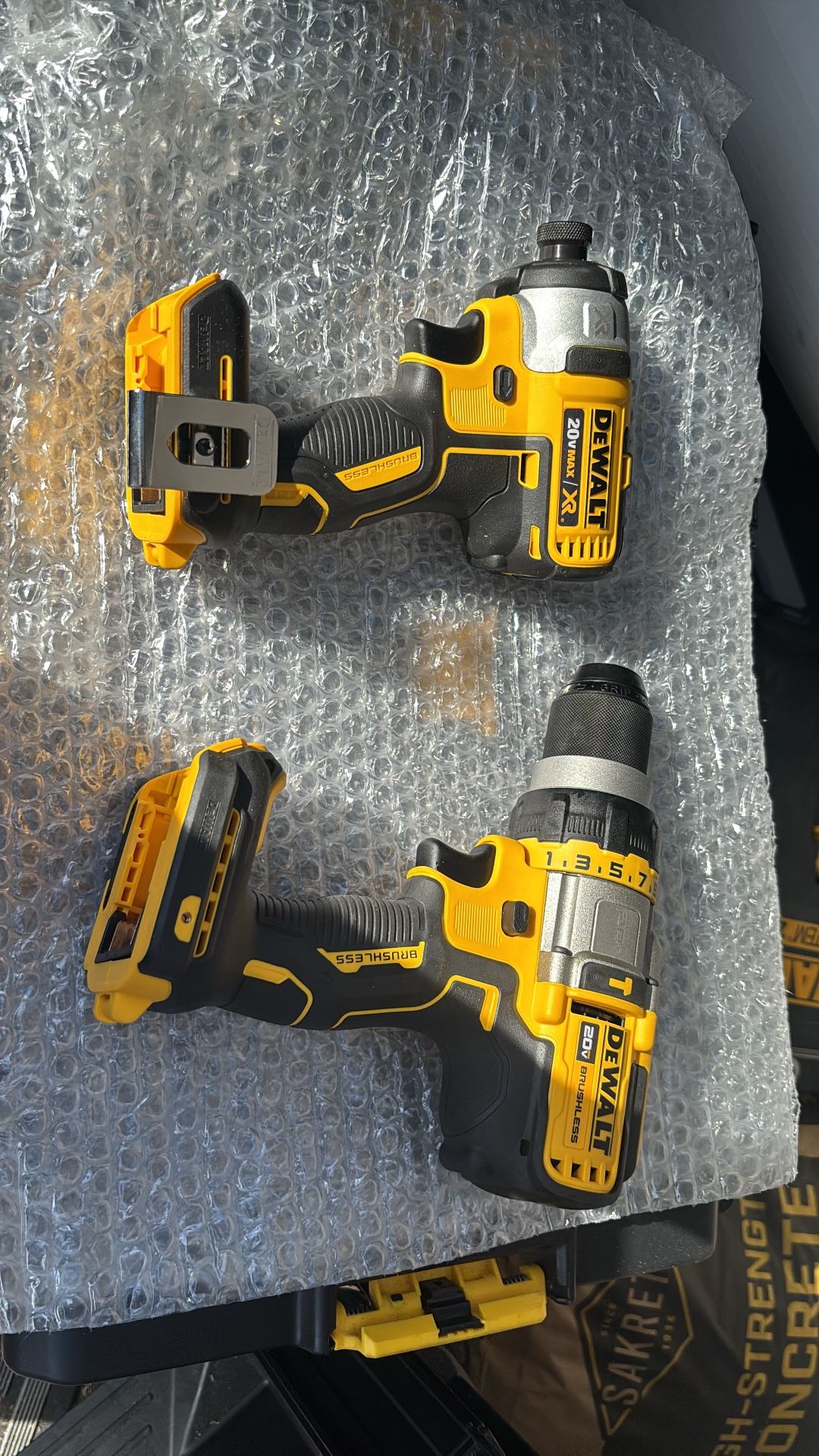 Dewalt 20v XR Drills. Brand New. 