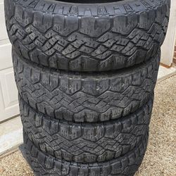 Set of Goodyear Wrangler Duratrac LT275x65R18 275 65 18 Tires