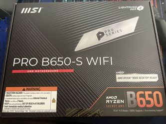 MSI Pro B650-S WIFI AM5 motherboard
