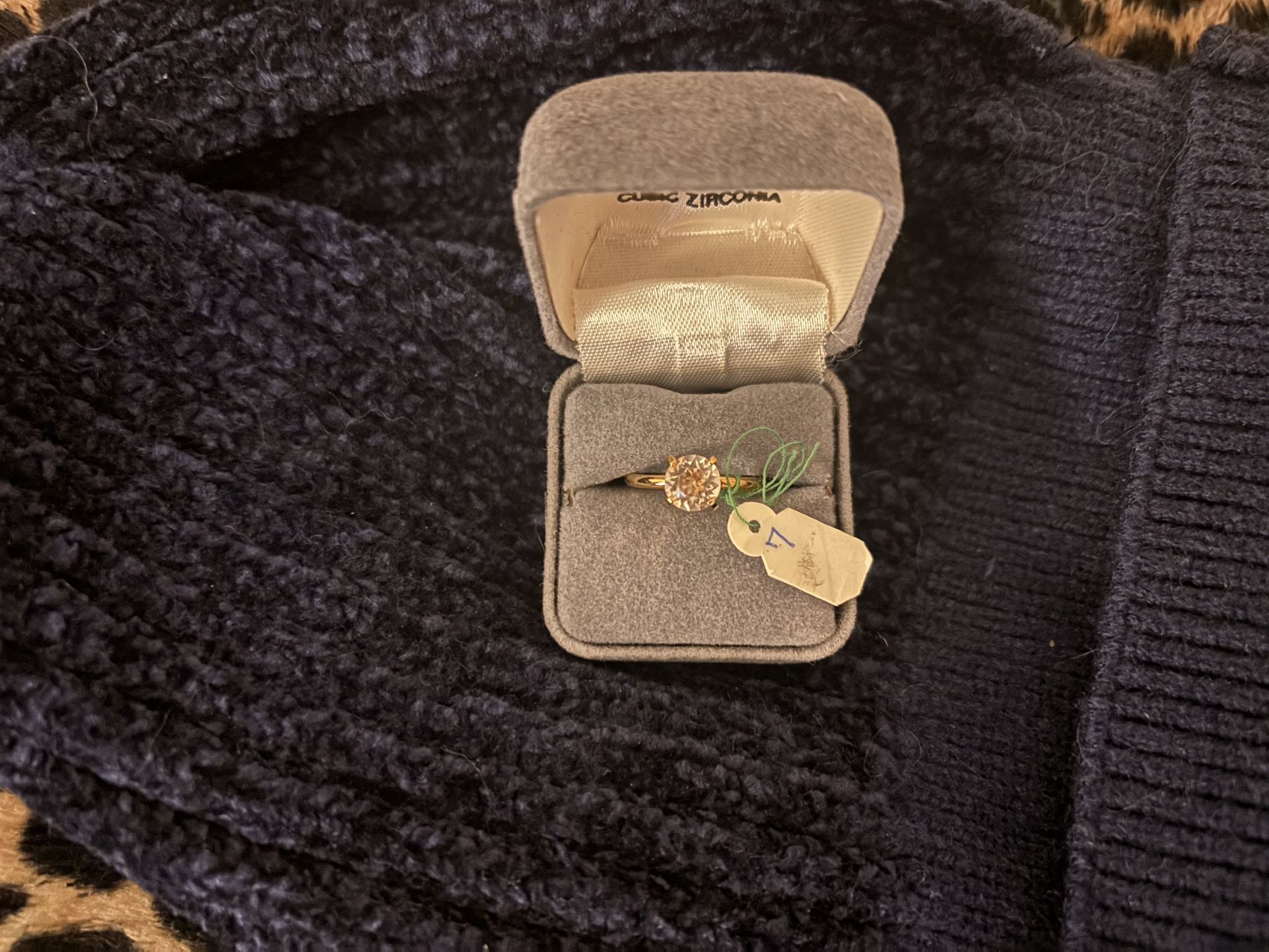 Cubic Zirconia Ring