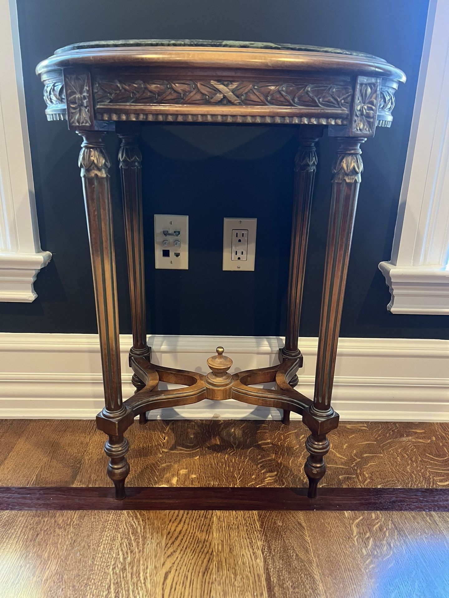 Antique Marble Top Table