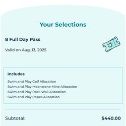 Water Park Passes