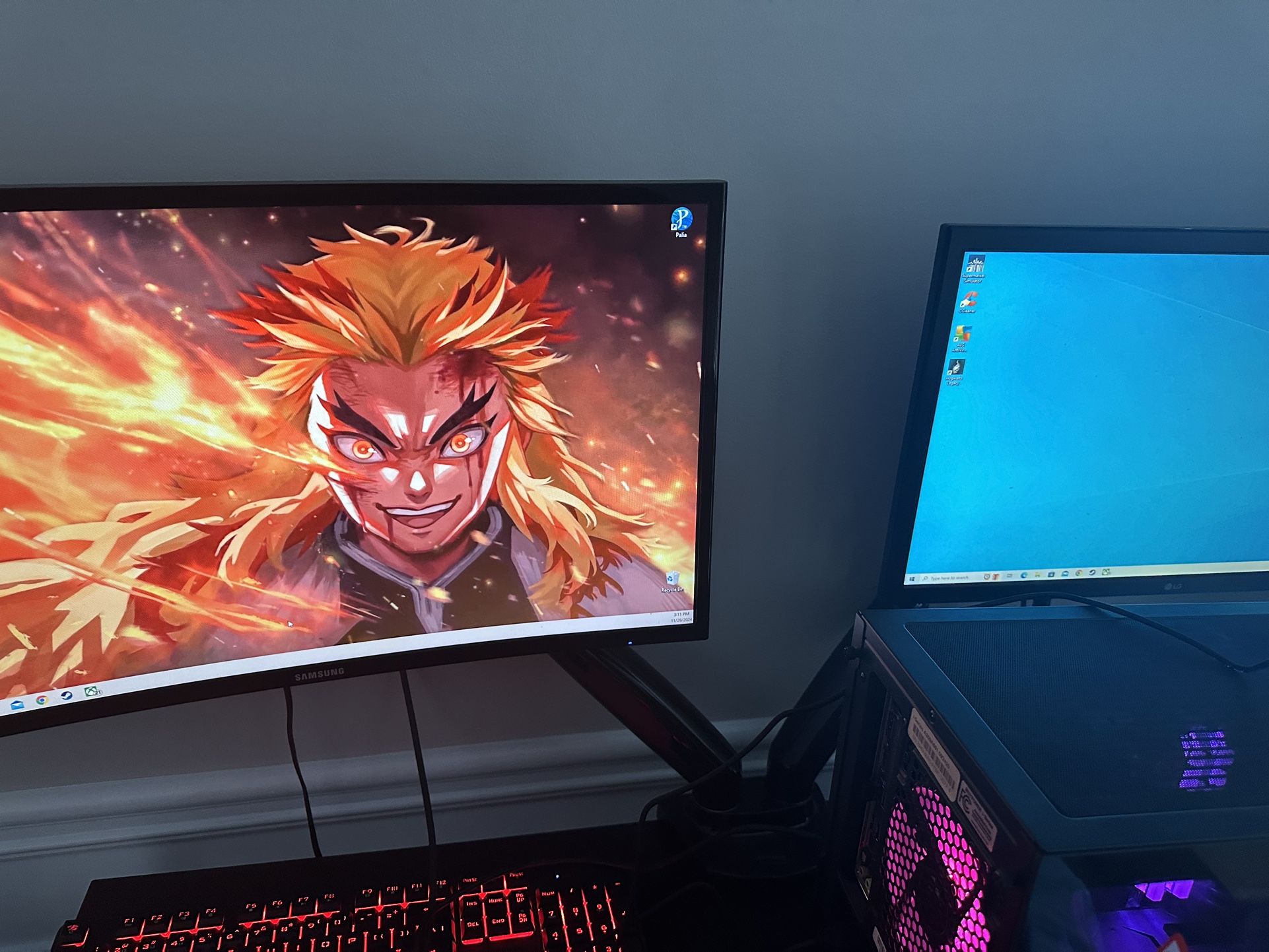 Samsung And LG Gaming PCs Monitors