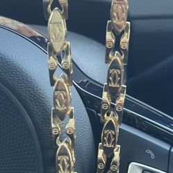 Cartier gold chain 