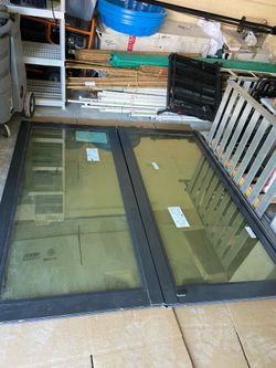 Impact slide door