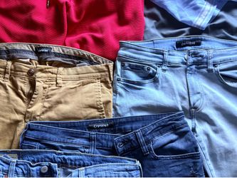 Express jeans + polos