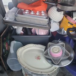 Kitchen Stuff,dish Sets, Iron, Blender,clothes,