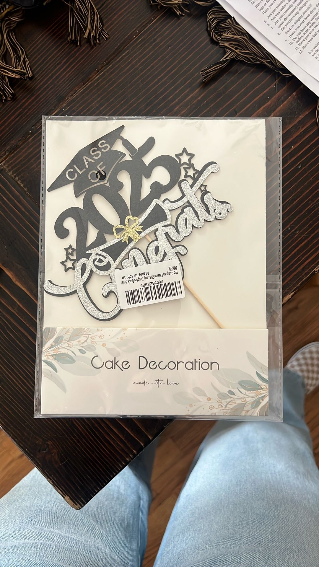 2025 Cake Topper