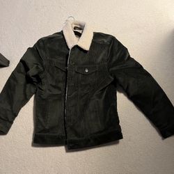 Fleece Lined Corduroy Jacket by line of Trade