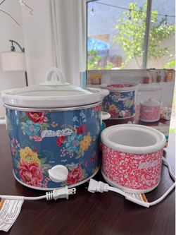 Pioneer Woman Crockpot Set