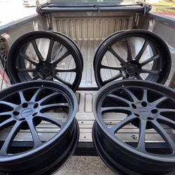 R22 Forgeline ZX3P 4-Piece Forged Wheels – Matte Black – Authentic