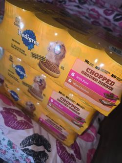 Pedigree chopped ground Dinner 13.2 oz