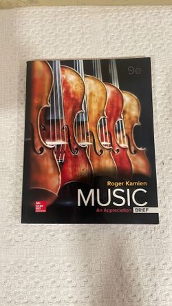 McGraw Hill Roger Kamien Music An appreciation 9e 
